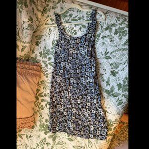 AMERICAN EAGLE Floral Mini Dress – XS 🌸 Adjustable